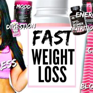 How To Lose Weight FAST With Supplements | Women's Weight Loss Supplements That Work!