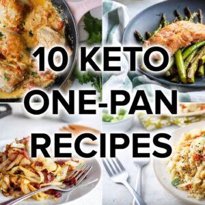 10 Keto One-Pan Recipes with Easy Cleanup