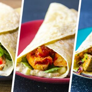 8 Healthy Chicken & Tuna Wrap Recipes For Weight Loss