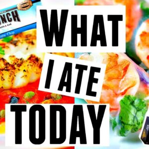 What I Ate Today for Weight Loss | Full Day of Pescatarian Eating + Smartphone GIVEAWAY!!