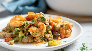 Keto Shrimp and Sausage Skillet Recipe 10 Keto Shrimp and Sausage Skillet Recipe