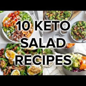 10 Nutrient-Packed Keto Salads for Any Time