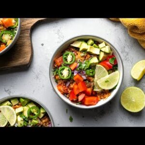 Keto Burrito Bowl [Beefy & Super Easy]