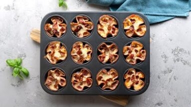Keto Meat Lover Pizza Cups [The Perfect Snack]