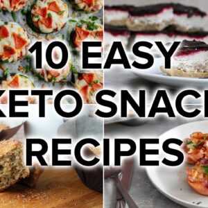 10 Easy Keto Snack Recipes That'll Beat Your Munchies