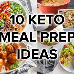 10 Keto Meal Prep Ideas [Low-Carb Freezer Meals]