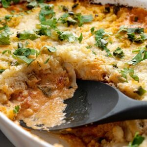 Keto Nacho Chicken Casserole [Southwest Shepherd's Pie]