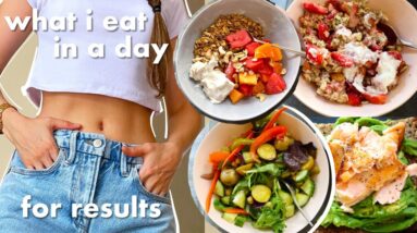 WHAT I EAT A DAY with meal prep! Recipes for losing weight, getting healthy & saving time 18 WHAT I EAT A DAY with meal prep! Recipes for losing weight, getting healthy & saving time