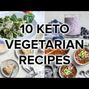 10 Keto Vegetarian Recipes for Plant-Based Eaters