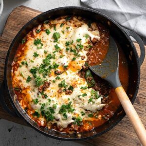 Keto Cheesy Beef and Spinach Meal [Easy Weeknight Casserole]