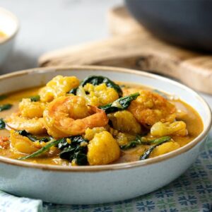 Keto Recipe - Shrimp and Cauliflower Curry