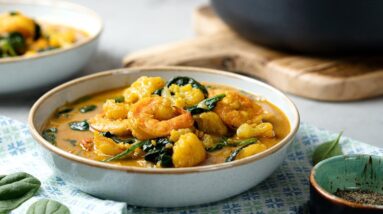Keto Recipe - Shrimp and Cauliflower Curry
